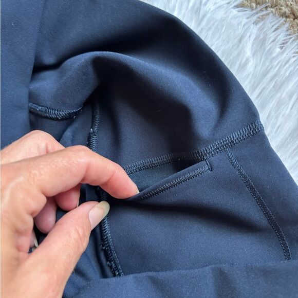 Lululemon Wunder Under High Rise Leggings Blue Womens Size 6 - Picture 6 of 7